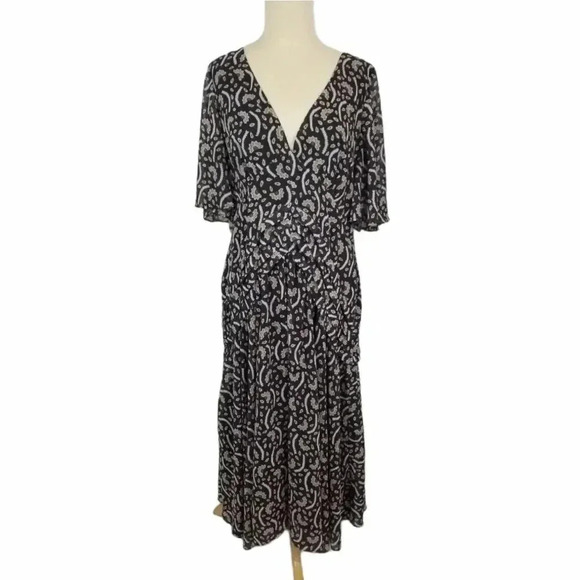 {Stevie May} Kaboki Fan Print Gatsby Dress - Picture 2 of 16